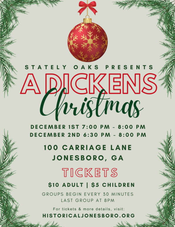 Stately Oaks - Christmas Flyer